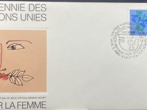 Sobre Primer Día 1980 - UN decade for the women 20c NY