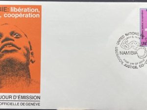 justicia y cooperacion con Namibia, sobre primer dia