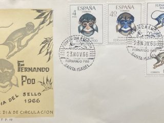 SPD Fernando Poo 1966 dia del sello