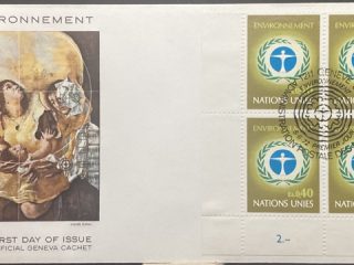 medioambiente sello 040 sobre primer dia