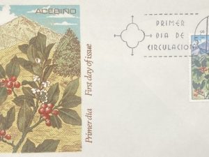 Acebino, flora Sobreprimer dia