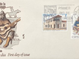 hispanidad 74, gaucho en Sobre primer dia