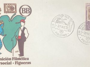 Exposicion filatelica figueras Sobre