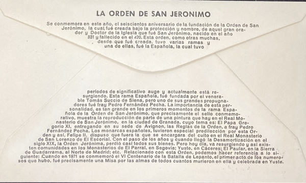 san jeronimo dorso