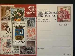 Madrid en los sellos