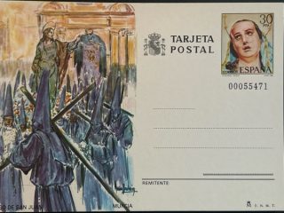 Entero Postal - Paso de San Juan, Murcia 1984