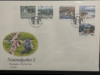 Nationalparker 2 - Sobre primer dia Suecia 1990