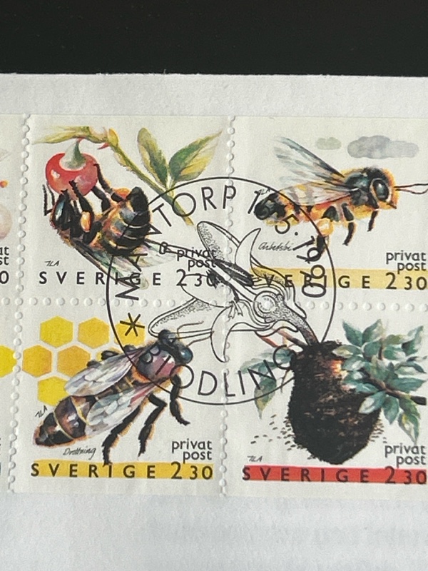 Biodling - Apicultura 1990 - Sobre Primer Dia - Imagen 2