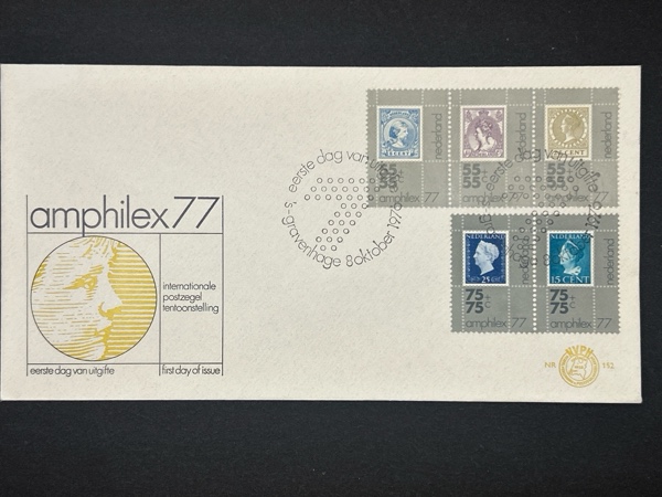 Primer dia de emision amphilex 77 - Holanda