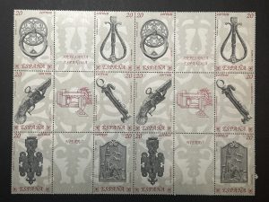 Doble minipliego artesanía española - Hierro - 1990