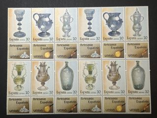 Doble minipliego - Artesanía Española - Vidrio, 1988