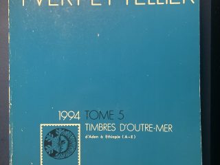 Catálogo Yvert et Tellier 1994 - Tome 5 - Timbres de ultramar (A-E)