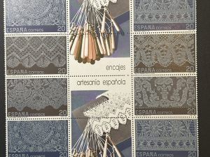 Doble Minipliego Artesanía Española - Encajes - 1989
