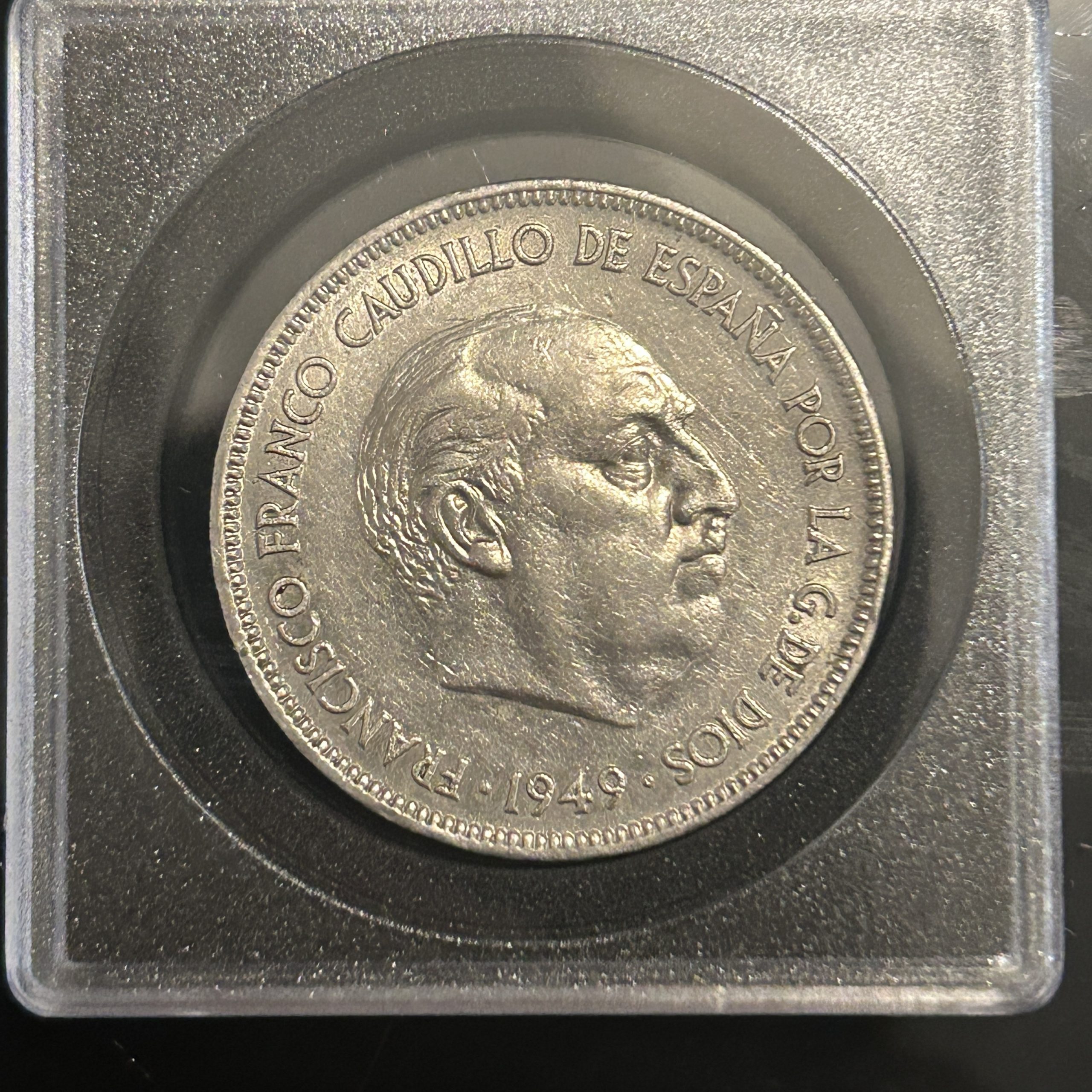 Franco 1949 - 5 ptas - Image 3