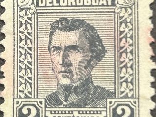 Sello Artigas 1960, 2c gris oscuro, usado