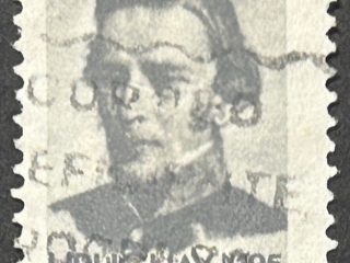 Sello Uruguay 1979- Artigas Definitivas - 1,95 N$ Gris, Usado