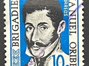 Sello Uruguay 1961 - Manuel Orine - 10c usado