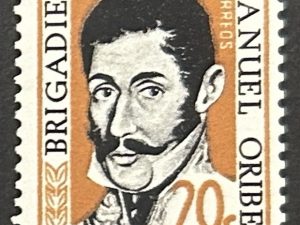 Sello Uruguay 1961 - Manuel Oribe - 20c Nuevo