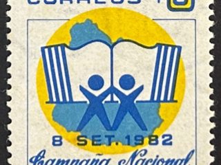 Sello Uruguay 1982 - Alfabetización - 3N$
