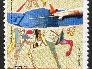 Sello Uruguay 2007 - Encuentro Regional de Arte- $15