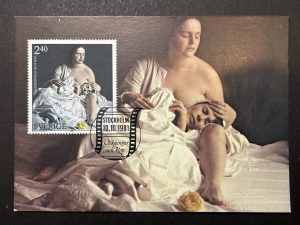 Tarjeta Máxima Suecia 1981 - “llantos y susurros” de Ingmar Bergman