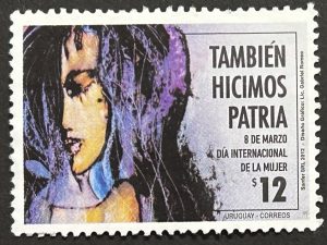 Sello Uruguay 2012 - Día de la Mujer - 12$ Usados