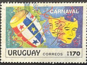 Sello Uruguay 1991 - Carnaval - 170N$