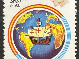 Sello Uruguay 1983 - Visita Reyes de España - 3 N$