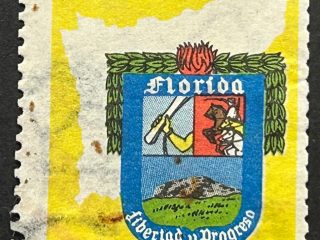 Sello Uruguay 1989 - Escudo Florida - N$ 70 usado