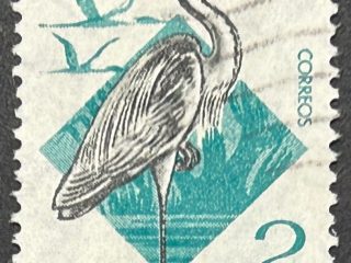 Selló Uruguay 1967 - Garza Mora - 2 Pesos