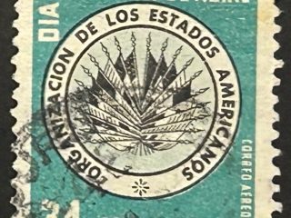 Sello Uruguay - Día de las Americas - 34 Centavos usado