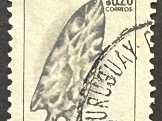 Sello Uruguay - Punta de Lanza - 0,20 N$ usado