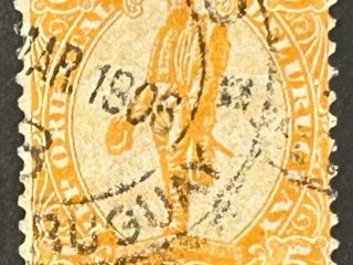 Sello Uruguay 1904 - Artigas - 5 céntimos