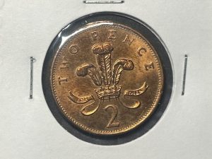 Moneda Reino Unido - 2 peniques - 1988