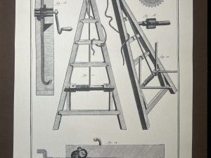 Lámina Facsímil Enciclopedia Diderot - España 2003 - 39 x 26 cm - Sculpture III