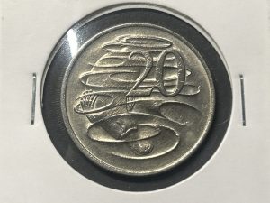 Moneda Australia - 20 centavos - 1981