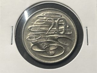 Moneda Australia - 20 centavos - 1981