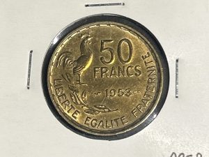 Moneda Francia - 50 francos - 1953
