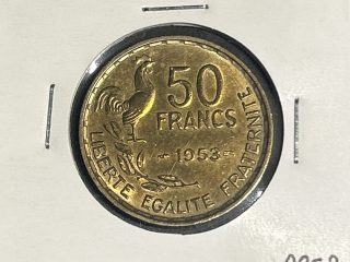 Moneda Francia - 50 francos - 1953