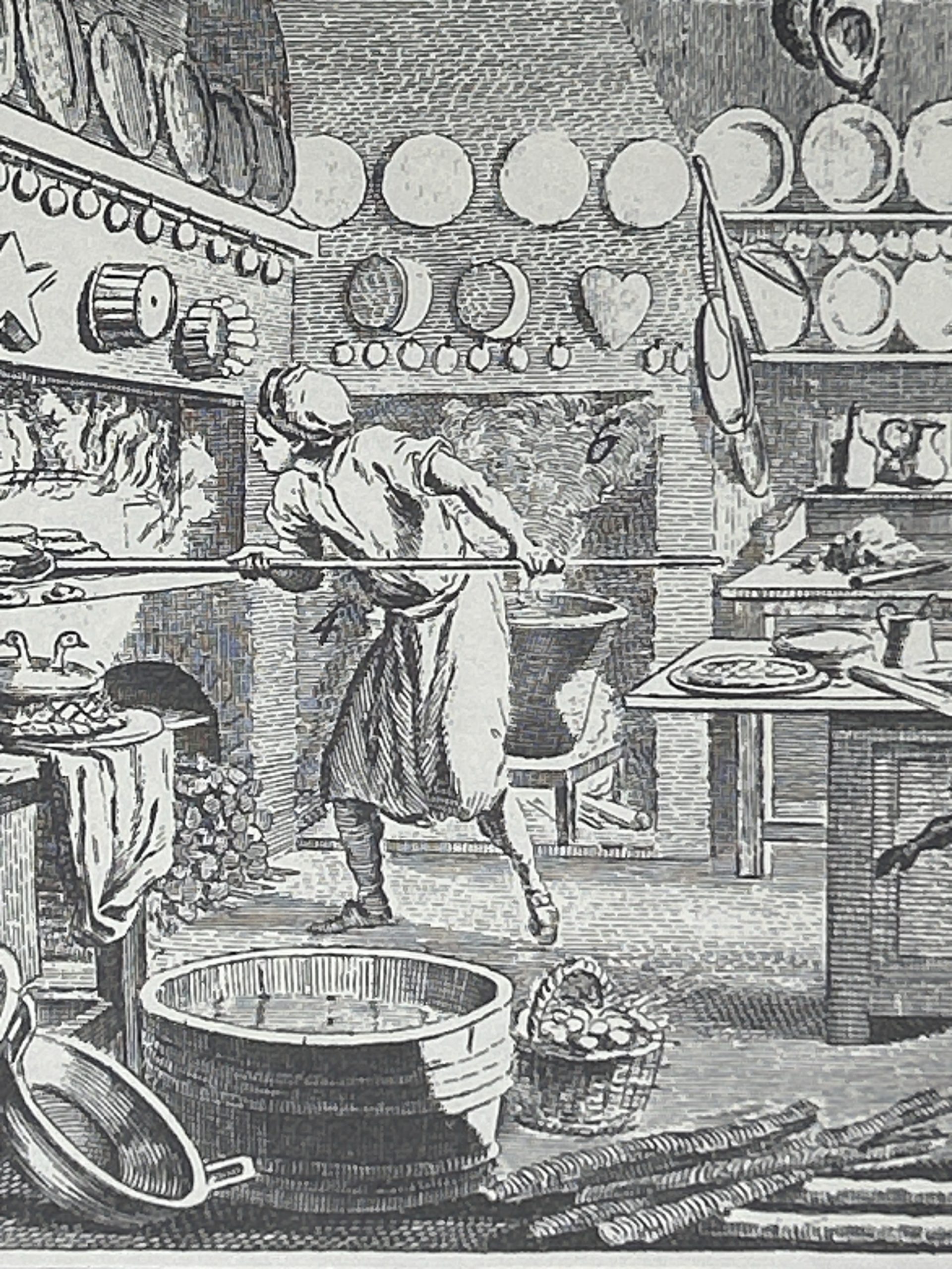 Lámina Facsímil Enciclopedia Diderot - España 2003 - 39 x 26 cm - Patisser - Image 2