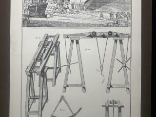 Lámina Facsímil Enciclopedia Diderot - España 2003 - 39 x 26 cm - Sculpture P Lámina 5