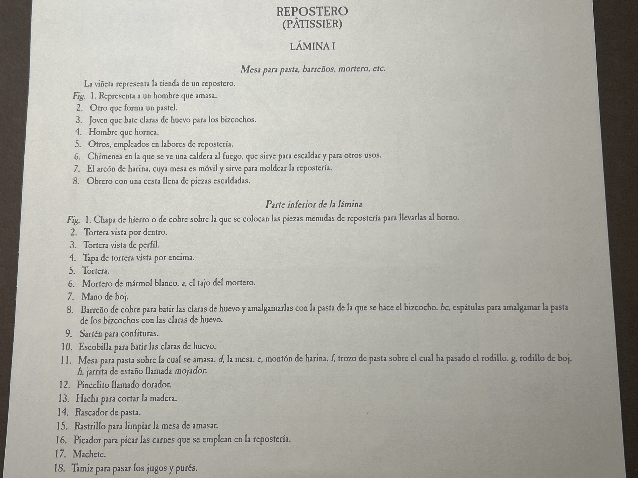 Lámina Facsímil Enciclopedia Diderot - España 2003 - 39 x 26 cm - Patisser - Image 3