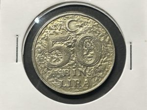 Moneda Turquía - 50.000 liras - 1999