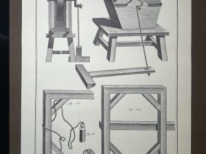 Lámina Facsímil Enciclopedia Diderot - España 2003 - 39 x 26 cm - Sculpture