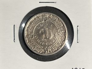 Moneda México - 10 centavos - 1945