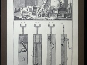 Lámina Facsímil Enciclopedia Diderot - España 2003 - 39 x 26 cm Sculpture H