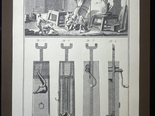 Lámina Facsímil Enciclopedia Diderot - España 2003 - 39 x 26 cm Sculpture H
