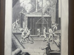 Lámina facsímil Enciclopedia Diderot - España 2003 - con marcas