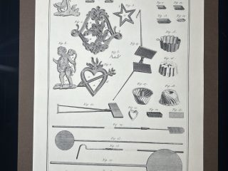 Lámina Facsímil Enciclopedia Diderot - España 2003 - 39 x 26 cm - Patissier