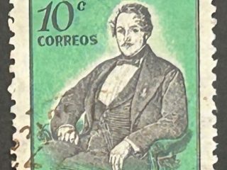 Sello Colombia 1959 - Santander - 10c Usado